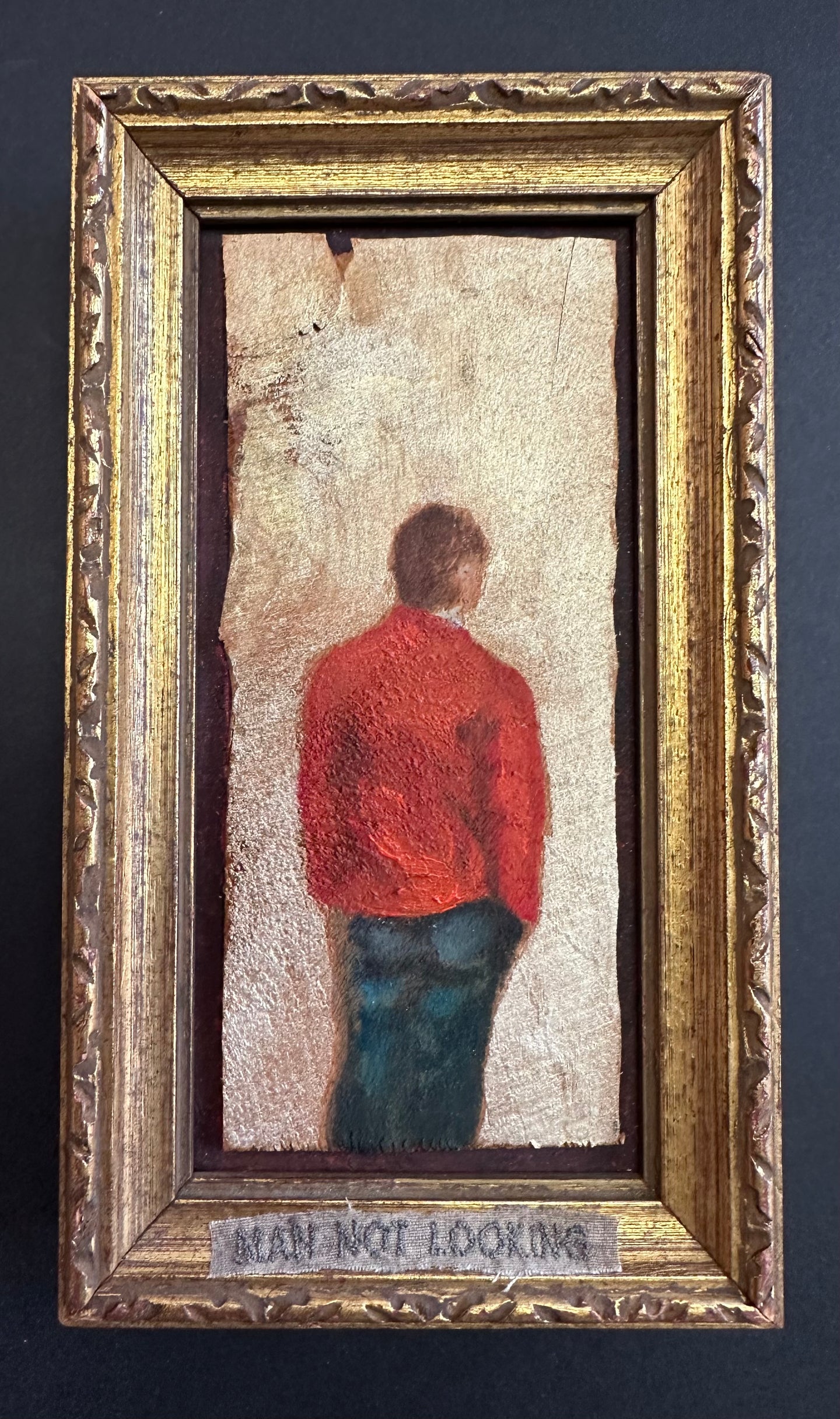 MAN NOT LOOKING